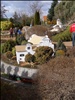 The train passes through the International Display